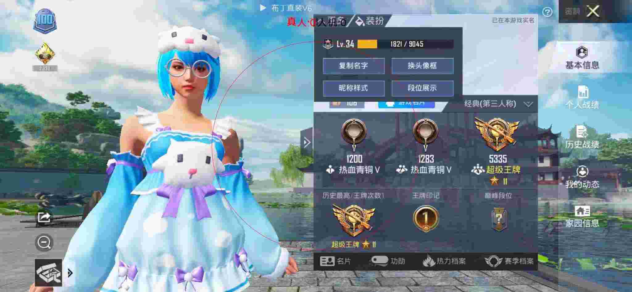 和平精英布丁直装透视 - 和平精英小白裙遇见外挂辅助预览图